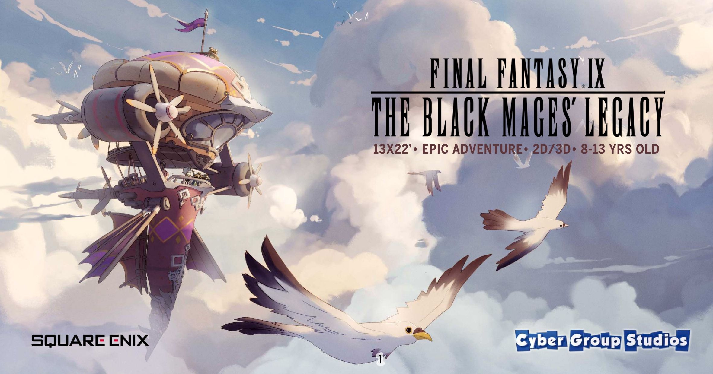 Final Fantasy IX Animated Series Officially Enters Production Under Eurovisual, Titled Black Mages Legacy