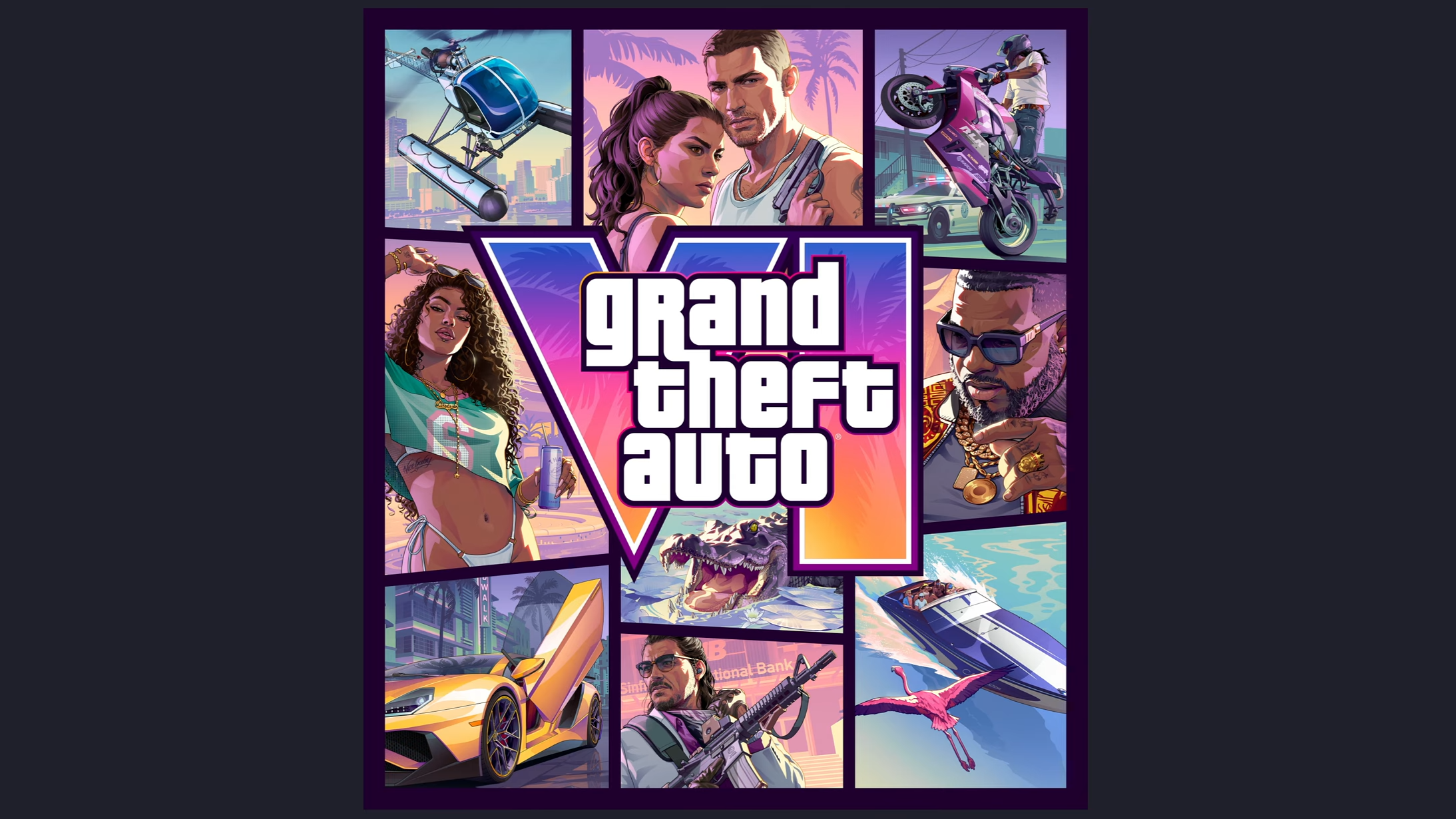 Rockstar Unveils Grand Theft Auto VI Box Art and Pre-Order Dates